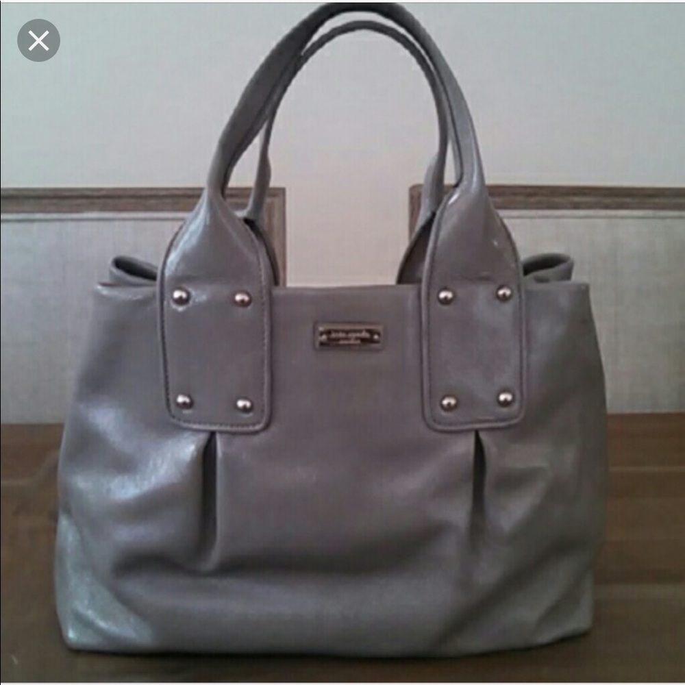 Kate Spade large grey satchel